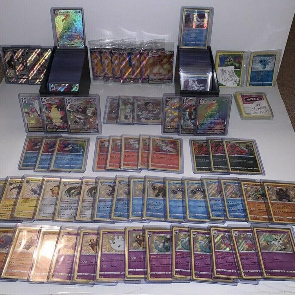 Pokemon Shining Fates MASSIVE Lot 200+ VMAX Shiny Baby Great Christmas Gift!